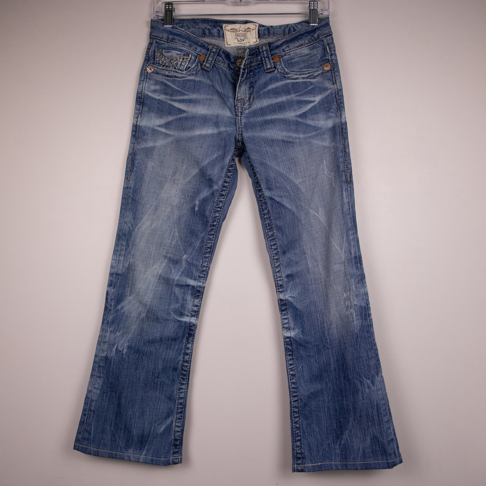 Big Star Liv distressed bootcut jeans-28